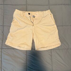 Classic Tan Men's Flat Front Shorts